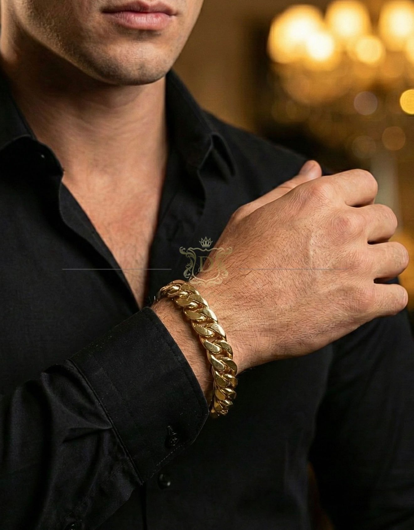 Pulseira Cuban Link 150 Gramas em Ouro 18k 750